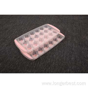 Double color ice cube tray